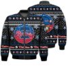 MLB Philadelphia Phillies Merry Christmas Season 2022 Bomber Jacket
