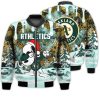 MLB Oakland Athletics Snoopy Dabbing The Peanuts Bomber Jacket