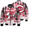 MLB Cincinnati Reds Snoopy Dabbing The Peanuts Bomber Jacket