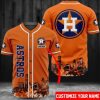 MLB Houston Astros Custom Name Limited Edition Baseball Jersey