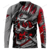 NBA Portland Trail Blazers Custom Name Number Skull Sweatshirt