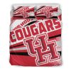 NCAA Houston Cougars Colorful Shine Amazing Bedding Set