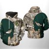 NCAA Baylor Bears Camo Veteran Hunting Pullover Hoodie