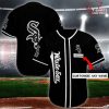 MLB Chicago White Sox Custom Name Black Baseball Jersey