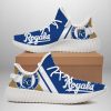 MLB Kansas City Royals Logo Yeezy Boost Sneakers