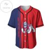 NCAA Fresno State Bulldogs Half Style Baseball Jersey