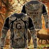 NCAA Georgetown Hoyas Camo Hunting Perfect Pullover Hoodie