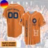 MLB Houston Astros Custom Name Number Baseball Jersey