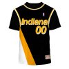 NBA Indiana Pacers Custom Name Number Throwback Vintage Nostalgia Jersey T-Shirt
