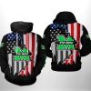 NCAA Marshall Thundering Herd US Flag Pullover Hoodie