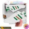 NCAA Marshall Thundering Herd White Green Stan Smith Shoes