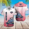 NBA New Orleans Pelicans Red Gradient Scratch Hawaiian Shirt