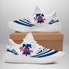 MLB Philadelphia Phillies White Blue Yeezy Boost Sneakers