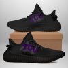 NCAA TCU Horned Frogs Black Yeezy Boost Sneakers