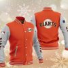 MLB San Francisco Giants Orange White Baseball Jacket