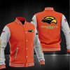 NCAA Southern Miss Golden Eagles Orange White Baseball Jacket