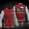 NCAA Tulane Green Wave Maroon White Baseball Jacket