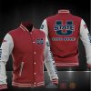 NCAA Utah State Aggies Maroon White Baseball Jacket