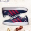 MLB Atlanta Braves Navy Red Stripes Stan Smith Shoes