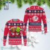 MLB New York Yankees Baby Groot And Grinch Ugly Christmas Sweater