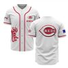 MLB Cincinnati Reds Custom Name White Baseball Jersey