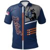 MLB Detroit Tigers Custom Name Number Polo Shirt