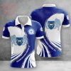 EFL Peterborough United FC Blue White Polo Shirt