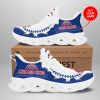 MLB Chicago Cubs Custom Name White Blue Max Soul Shoes