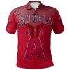 MLB Los Angeles Angels Drinking Style Polo Shirt
