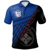 NCAA Louisiana Tech Bulldogs Custom Text Celtic Pattern Polo Shirt
