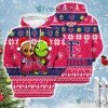 MLB Minnesota Twins Baby Groot And Grinch Ugly Christmas Pullover Hoodie
