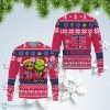 MLB Minnesota Twins Baby Groot And Grinch Ugly Christmas Sweater