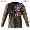 MLB Minnesota Twins Custom Name Number Special Camo Realtree Hunting Sweatshirt