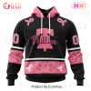 MLB Philadelphia Phillies Custom Name Number Pink Breast Cancer Pullover Hoodie