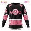 MLB San Francisco Giants Custom Name Number Pink Breast Cancer Sweatshirt