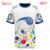 NBA Orlando Magic Custom Name Number Autism Awareness T-Shirt