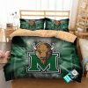 NCAA Marshall Thundering Herd Logo Design Bedding Set