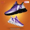 NCAA Northwestern Wildcats White Mix Violet Max Soul Shoes