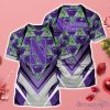 NCAA Northwestern Wildcats Tropical Island T-Shirt