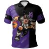 NCAA Northwestern Wildcats Football Go On Polo Shirt