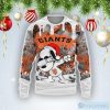 MLB San Francisco Giants Snoopy Dabbing The Peanuts Ugly Christmas Sweater