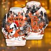 MLB San Francisco Giants Snoopy Dabbing The Peanuts Ugly Christmas Pullover Hoodie