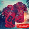 MLB Atlanta Braves Custom Name Number Style Hawaiian Shirt