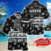 MLB Chicago White Sox Custom Name Tropical Floral Hawaiian Shirt
