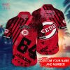 MLB Cincinnati Reds Custom Name Style Hawaiian Shirt