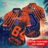 MLB Detroit Tigers Custom Name Number Style Hawaiian Shirt