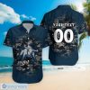 NCAA Utah State Aggies Custom Text Number Camouflage Vintage Hawaiian Shirt