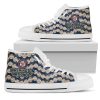 MLB Washington Nationals Wave Of Ball High Top Shoes