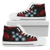 MLB Seattle Mariners Lovely Rose Thorn Incredible High Top Shoes