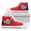 MLB Washington Nationals Scratch Of The Wolf High Top Shoes